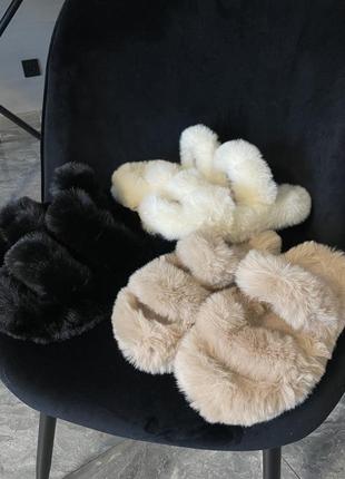 Пухнасті тапочки🤍