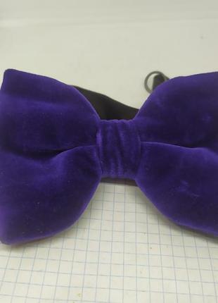 Краватка метелик. оксамит