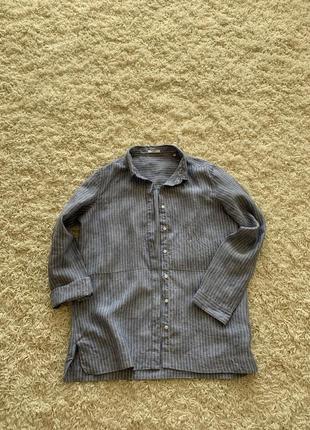 Льняная рубашка