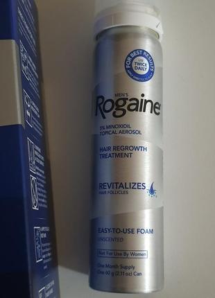 Пена регейн 5% миноксидил rogaine 5% minoxidil флакон 04.2025