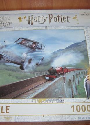 Пазлы "wizarding world" 1000 шт "harry potter" некомплект
