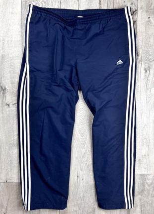 Adidas clima lite штаны 2xl размер спортивные синие оригинал2 фото