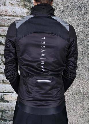 Вело куртка van rysel чорна спортивна термо кофта балаклава форма шоссе одяг джерсі чоловіча тепла poc castelli rapha3 фото