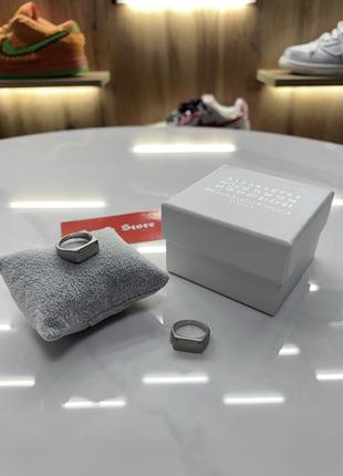 Кольцо maison margiela silver
