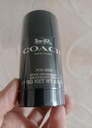 Coach for men, дезодорант стик