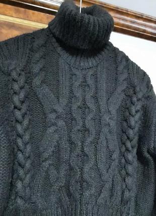 Продам укороченную теплую вязаную кофту zara в размер s (м)