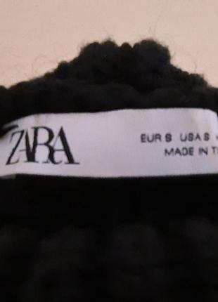 Продам укороченную теплую вязаную кофту zara в размер s (м)