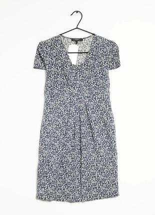 Платье из трикотажа - синего цвета max mara