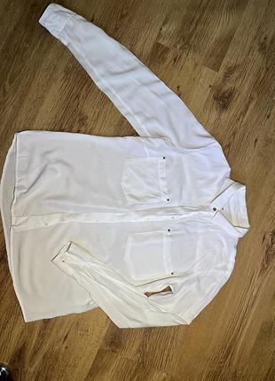 Сорочка біла базова sinsay xs