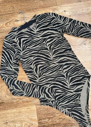 Боди на длинный рукав