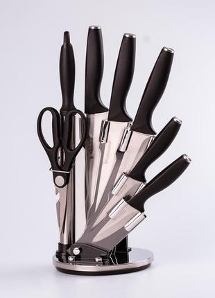 Набір кухонних ножів 7 предметів (набори кухонних ножів і лопаток)3 фото