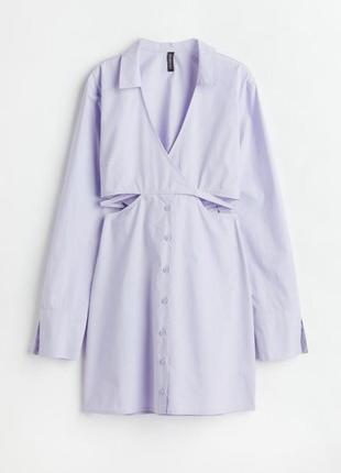 Хлопковое платье-футболка h&m original платье h&m