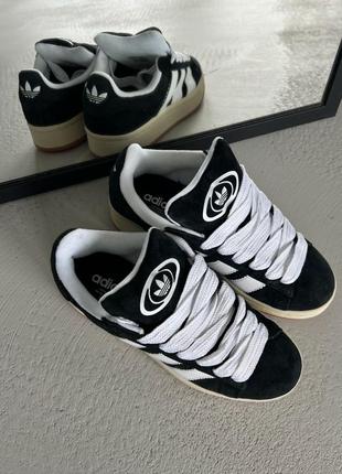 Кросівки adidas campus 00s black white premium6 фото