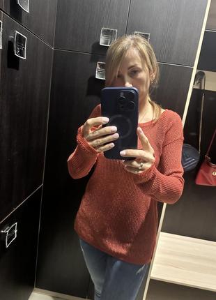 Ажурний светр