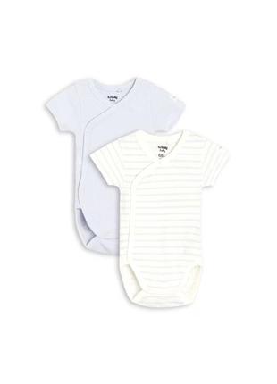 Боди с коротким рукавом (набор 2 шт), размер 68, 74.
