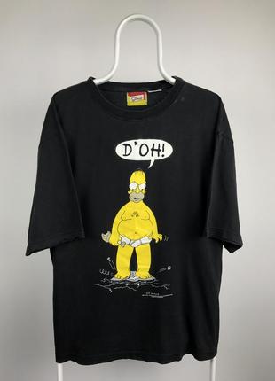 Винтажная футболка 1997 homer simpson