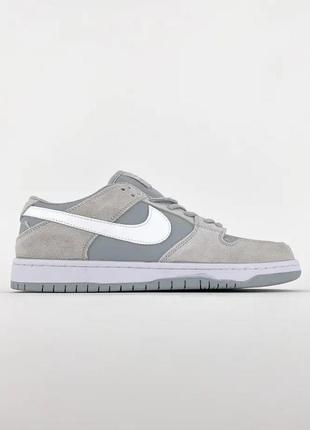 Чоловічі кросівки nike sb dunk summit white sweet wolf grey