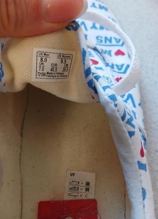 Кеды Mte-1 vans 40 40,5 женские8 фото