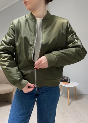 Бомбер куртка h&m