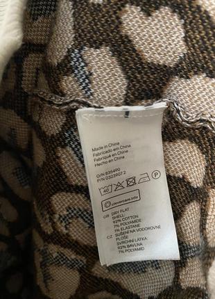 Леопардова кофта светр джемпер тваринний принт 4