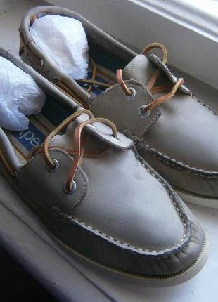 Топсайдери apex 236448 натуральний нубук нові р.39