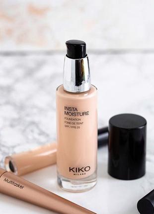 Тональний крем kiko milano insta moisture