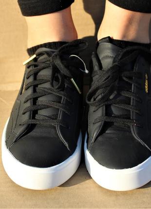 Кеди adidas sleek w cg6193 оригінал натуральна шкіра