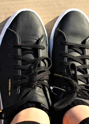 Кеди adidas sleek w cg6193 оригінал натуральна шкіра