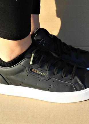 Кеди adidas sleek w cg6193 оригінал натуральна шкіра