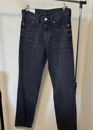 Джинсы прямые relaxed fit h&amp;m
