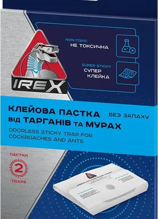 Пастка клейова від тарганів та мурах irex, 2 шт