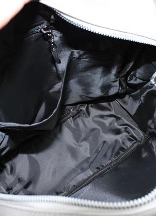 Женский шикарный и качественный рюкзак серый