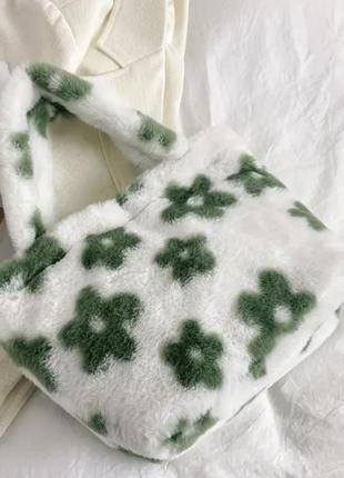 Пухнаста сумка шопер