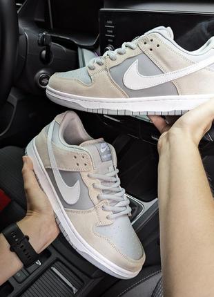 Чоловічі кросівки nike sb dunk сірі