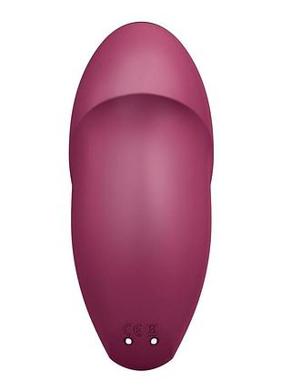 Вібратор satisfyer tap&climax 1 red 6