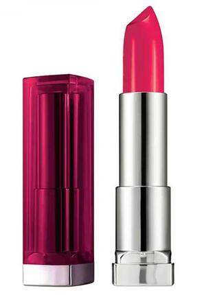 Помада для губ maybelline new york color sensational 338 — midnight plum (получна слива)3 фото