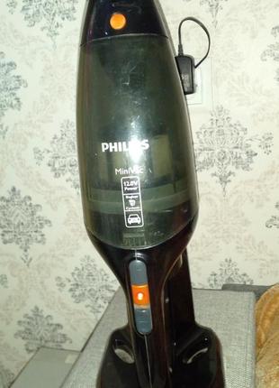 Автомобільний пилосос philips mini vac 120 v