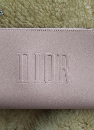 Дуже красива косметичка cristian dior ніжно-рожевого кольору