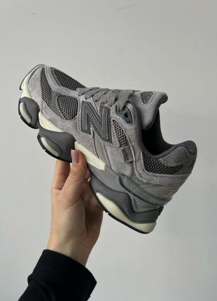 Кроссовки new balance 9060 x joe freshgoods dark gray premium7 фото