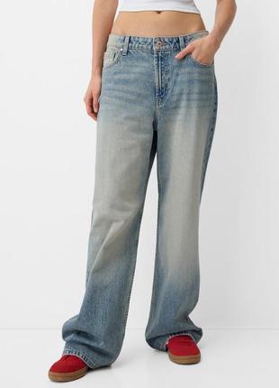 Джинси baggy bershka