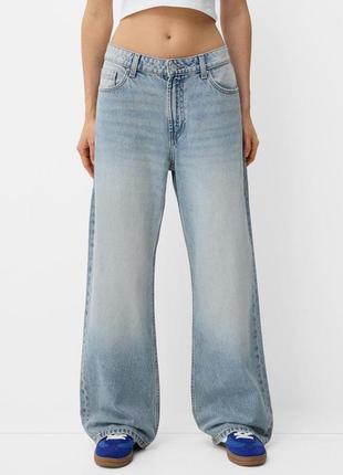 Джинси baggy bershka