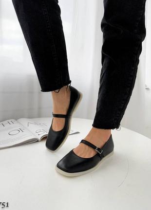 Туфли, цвет: черный материал: натуральная кожа1 фото