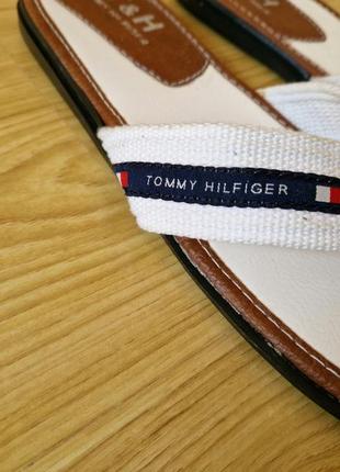 Вьетнамки мужские tommy hilfiger 46 размер (на ногу 30см)5 фото