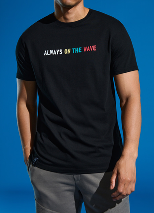 Футболка з принтом чоловіча