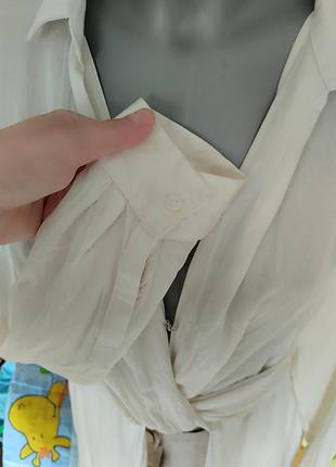 Шикарна сорочка блуза накидка3 фото