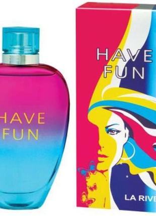 Жіноча парфумована вода 90 мл la rive have fun
