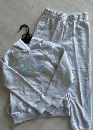 Теплий костюм на флісі дитячий спортивний костюм на флісі under armour