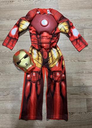 Карнавальный костюм железный человек мстители супергерой iron man