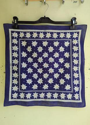 Ексклюзивні батистові хустки бандани швейцарія з бавовни4 фото