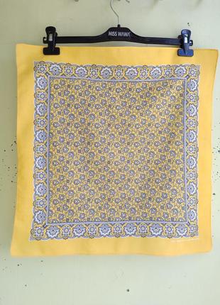 Ексклюзивні батистові хустки бандани швейцарія з бавовни3 фото